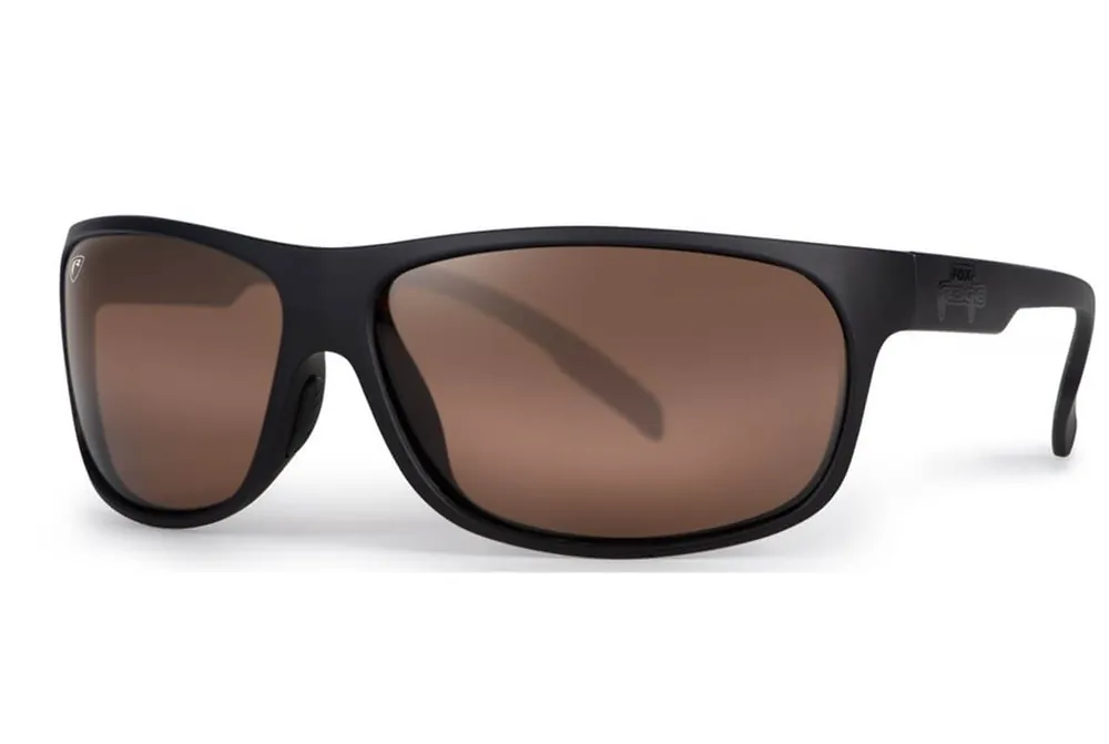 Brýle FOX Rage Matt Black Wrap Brown Lens - Pořiďte si nyní