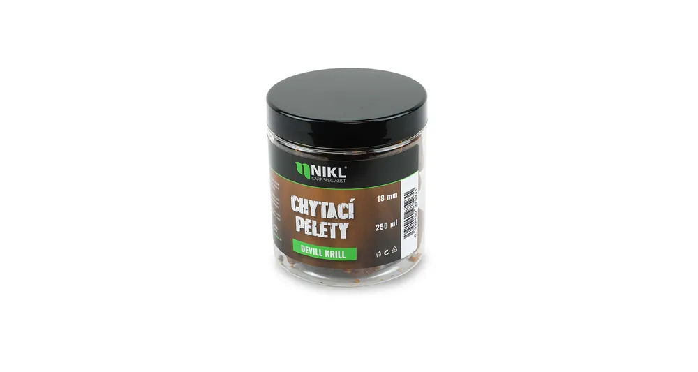 Neváhejte - Nikl Chytací pelety Devill Krill 250ml