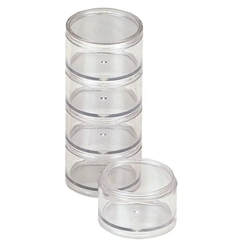 Špičková kvalita - Meiho Box Round Case S, 5ks