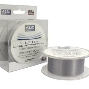 Poslední kus - Vlasec Asso Ultra Low Stretch 300m, Průměr, 0,28 mm