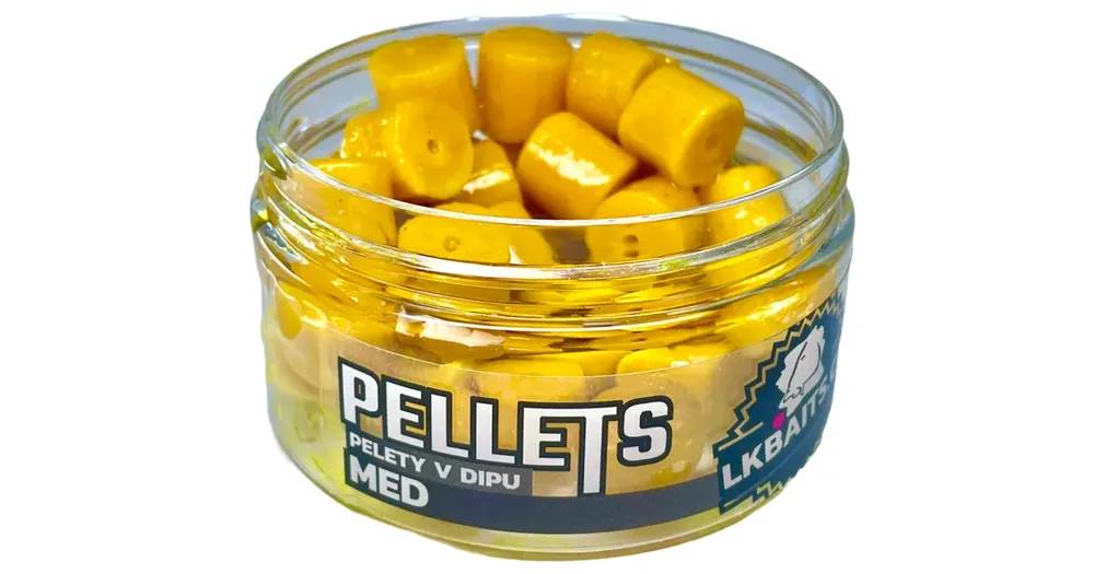 LK Baits Pelety v dipu Med 12mm, 60g | Snadné objednání