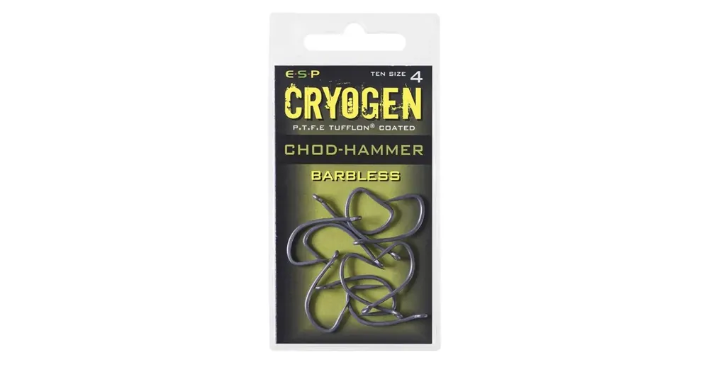 ESP háčky bez protihrotu Chod-Hammer Cryogen Barbless vel.4 | Nenechte si ujít nabídku