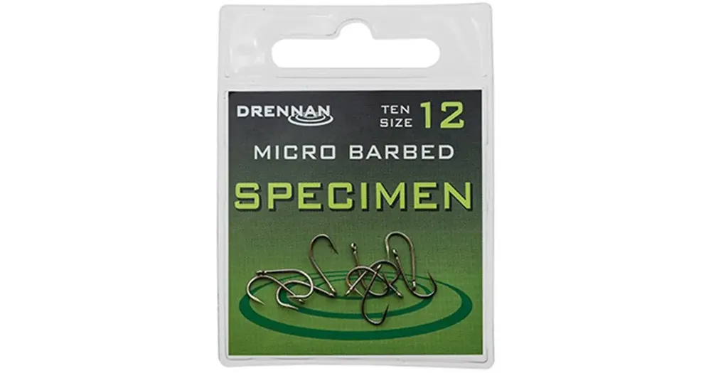 Top produkt - Drennan háčky Specimen vel. 18