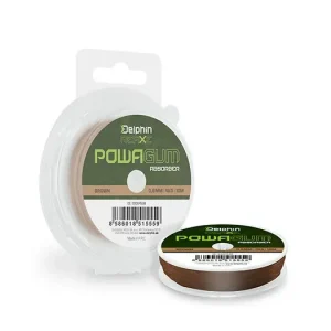 Delphin REAXE PowaGUM Absorber Hnědá 0.6mm/4kg/10m | Objednejte nyní