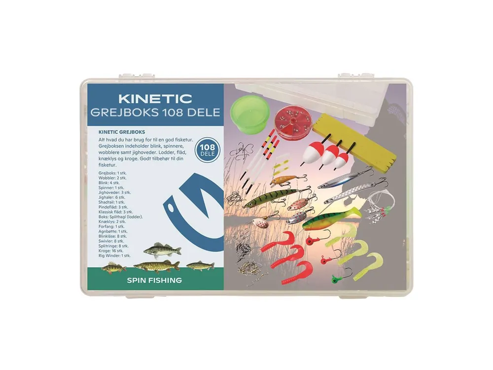 Kinetic Box s nástrahami Grejbox 108 | Doprodej