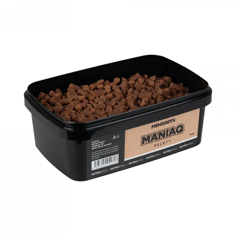 Výprodej | Mikbaits ManiaQ pelety NutraKRILL 6mm 700g