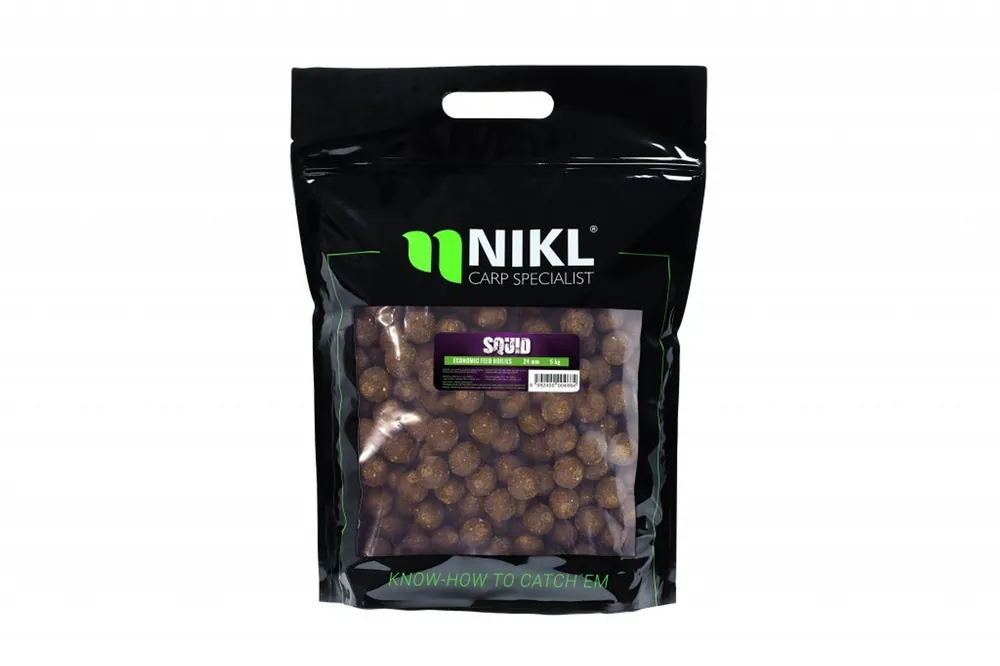 Nikl Boilies Economic Feed Squid 5kg - Sleva