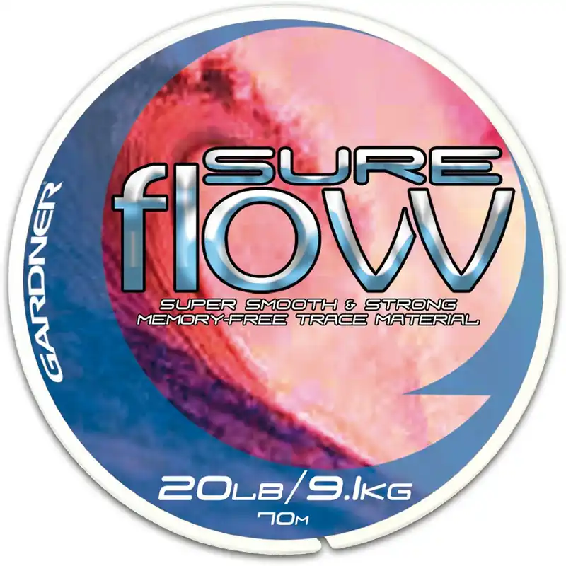 Super nabídka - Gardner Návazcový vlasec Sure Flow Clear 70m