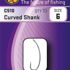 Ashima Háčky C510 Curved Shank 10ks | Přímo z továrny