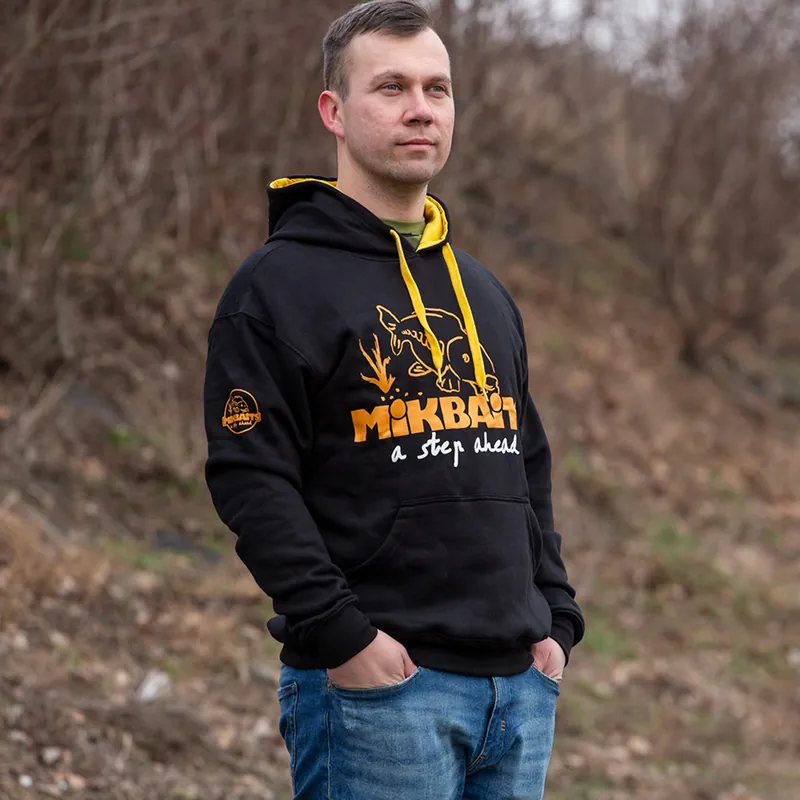 Vysoká kvalita - Mikbaits Mikina Fans team černá