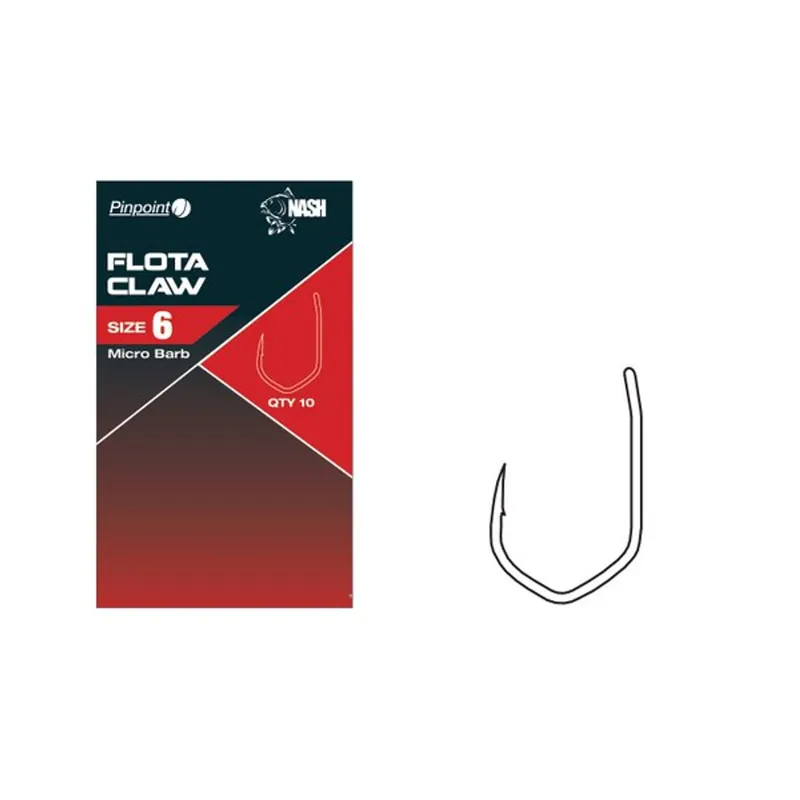Nash Háčky Flota Claw 10ks | Žádaný produkt