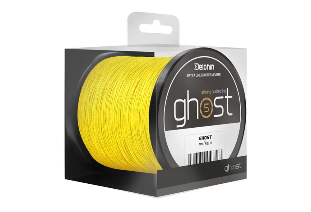 Delphin Šňůra Ghost 4+1 žlutá - Omezené množství