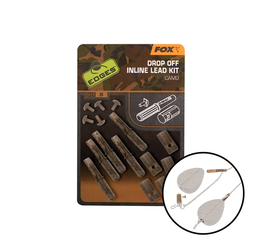 Snížená cena - Fox Camo Inline Lead Drop Off Kits 5ks