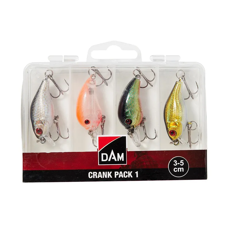 DAM Sada wobleru Crank Pack 4ks - K objednání