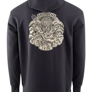 Akční nabídka - Grundéns Mikina Aegir FZ Hoodie Black