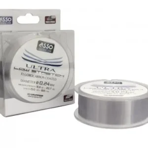 Nejlepší cena - Vlasec Asso Ultra Low Stretch 150m - 0,22 mm