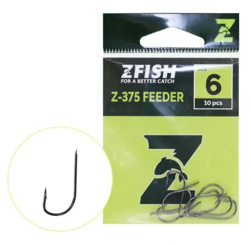 Novinka - Zfish Háčky Feeder Hooks Z-375 - vel.14
