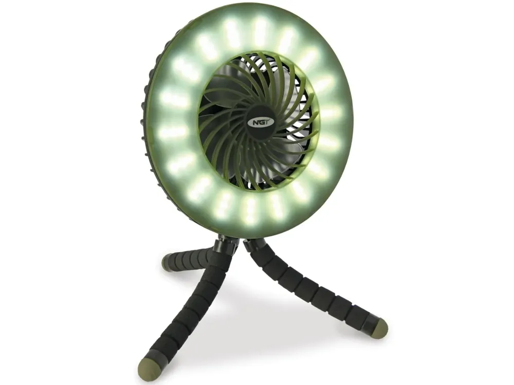 Bezpečná platba - NGT Ventilátor Dynamic Fan & Bivvy Light