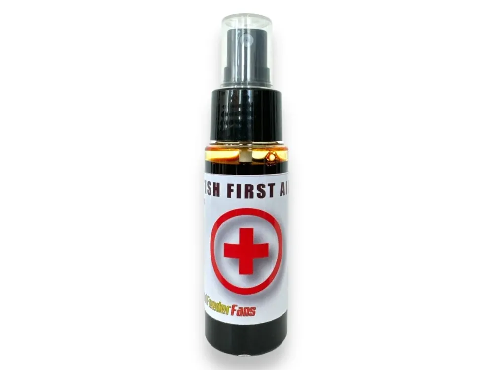 Nově v nabídce | Method Feeder Fans - Desinfekce Fish First Aid Clinic Dark 50 ml