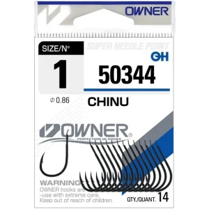Háček Owner CHINU s lopatkou, bal. 13ks, vel.1/0 - Špičkový produkt