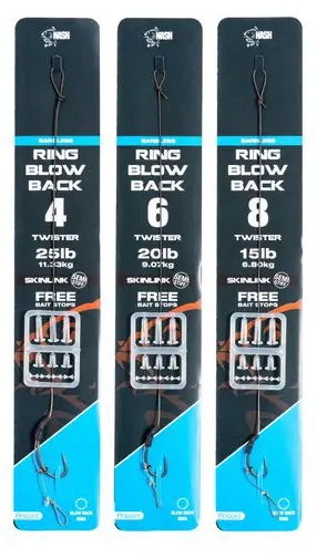 Hotový Návazec Nash Ring Blow Back Rig Barbless | Nabídka