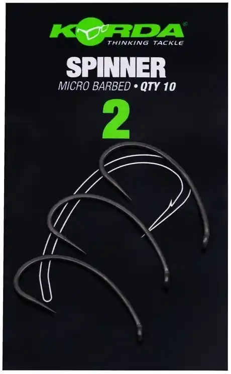 10ks - Háček Korda Spinner Micro Barbed Velikost 4 - Do vyčerpání zásob