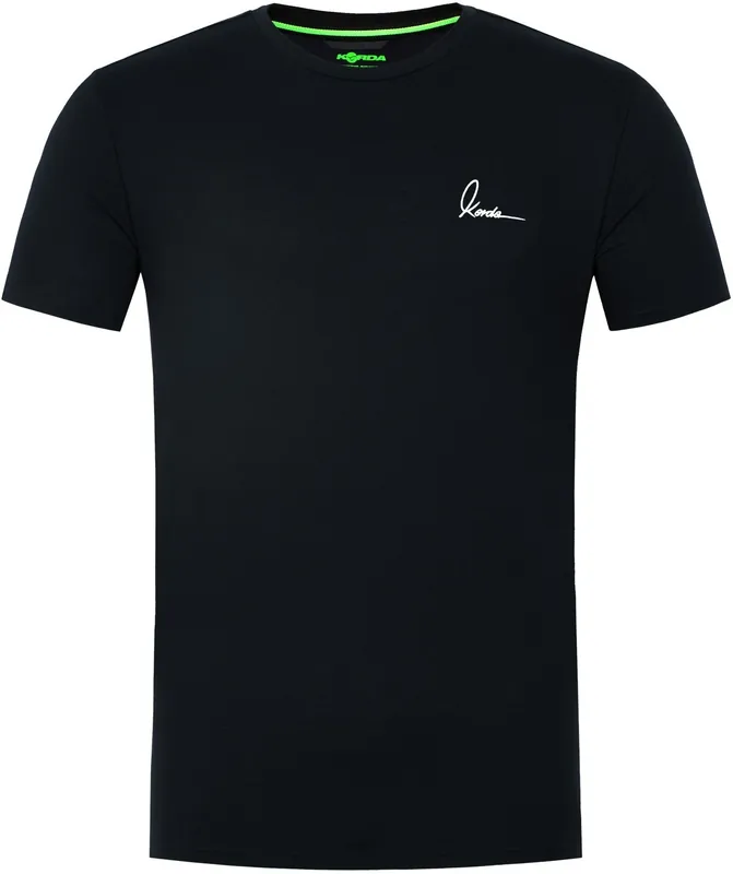 Extra sleva - Tričko Korda Minimal Tee Black Velikost XL