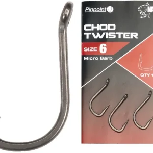 10ks - Háček Nash Chod Twister Micro Barb Velikost 2 | Nyní k dispozici