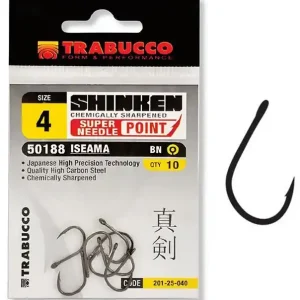 Omezené množství - 10ks - Háčky Trabucco Shinken Hooks Velikost 6