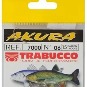Velká sleva - 15ks - Háčky Trabucco Akura 7000 Velikost 1