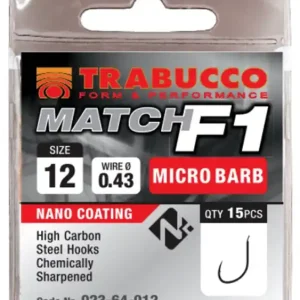 15ks - Háčky Trabucco F1 Match Micro Barb | Prémiová kvalita