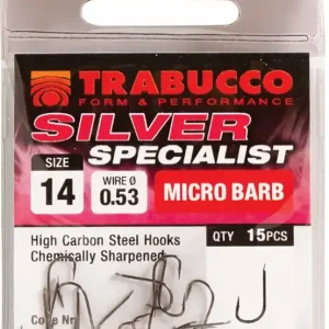 15ks - Háčky Trabucco Silver Specialist Velikost 16 | Nově přidáno