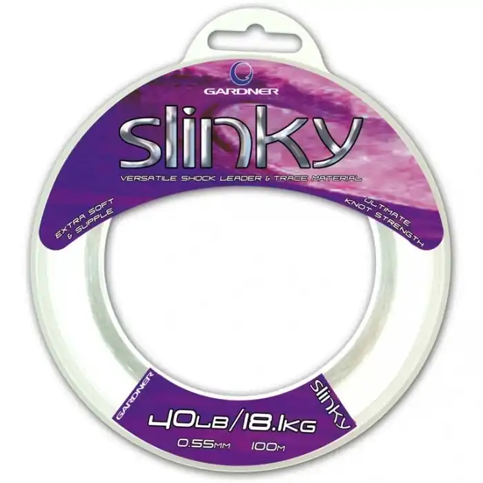Zbývá pár kusů | Vlasec Gardner Slinky Clear 100m 0,70mm/27,2kg