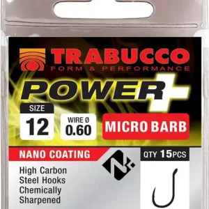 Omezené zásoby - 15ks - Háčky Trabucco Power Micro Barb Velikost 14