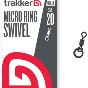 10ks - Obratlík s Kroužkem Trakker Micro Ring Swivel Velikost 20 - Skvělé hodnocení