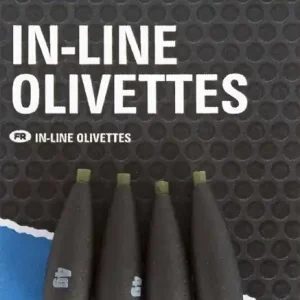 4ks - Torpila Preston Inline Olivettes Hmotnost 0,6gr - Novinka v nabídce