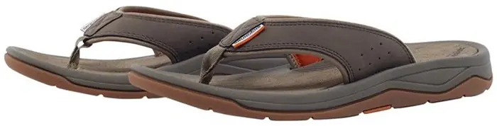 Pantofle Grundéns Deck-Boss Sandal - Brindle Velikost 41 | Jen pár kusů