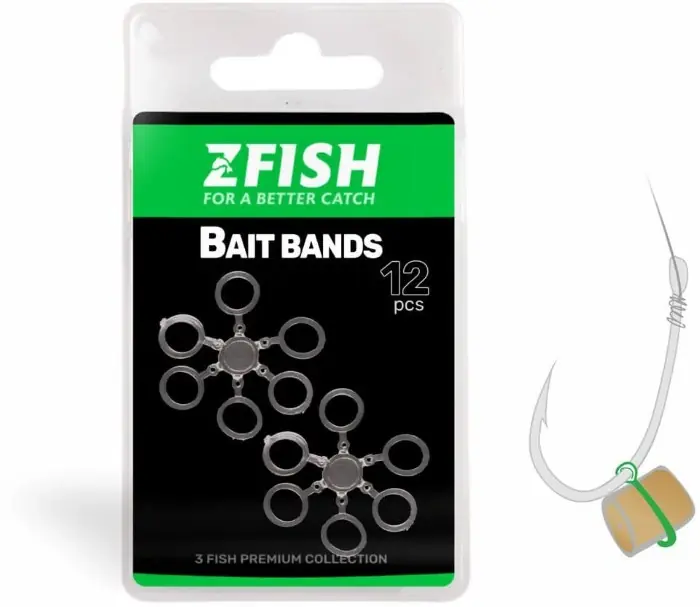 12ks - Kroužek Zfish Bait Bands - Novinka v nabídce
