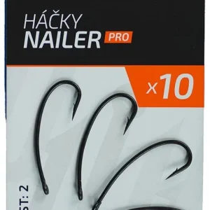 10ks - Háčky UnderCarp Nailer PRO Velikost 2 - Jen dnes