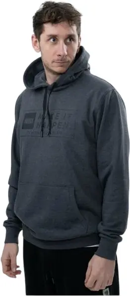 Velmi oblíbený produkt - Mikina Nash Make It Happen Coordinates Hoody Grey Marl Velikost M