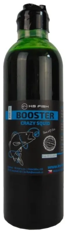 Zvýhodněná cena | Booster KS Fish 250ml Crazy Squid