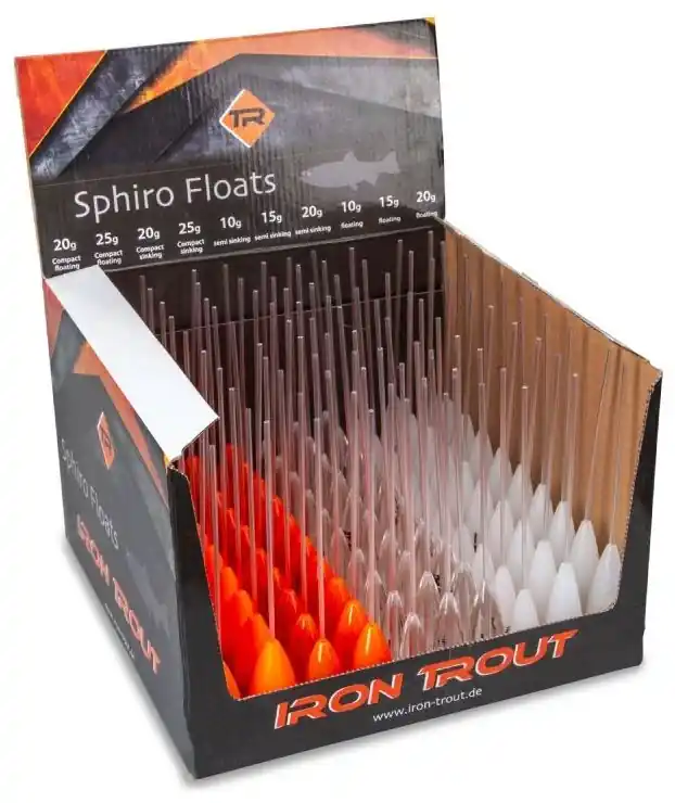 100ks Sbirulina Iron Trout sada sbirolin - Akce