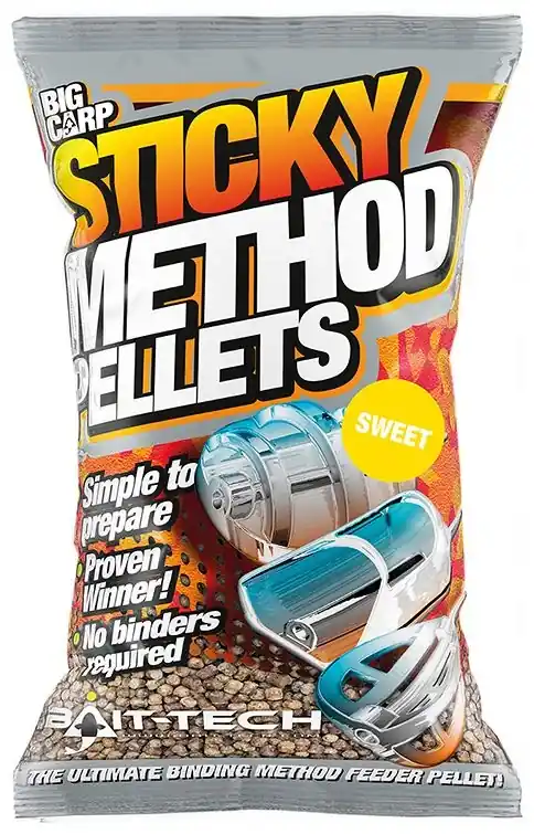 Pelety Bait-Tech Sticky Method Micro Sweet 700gr - Doporučujeme