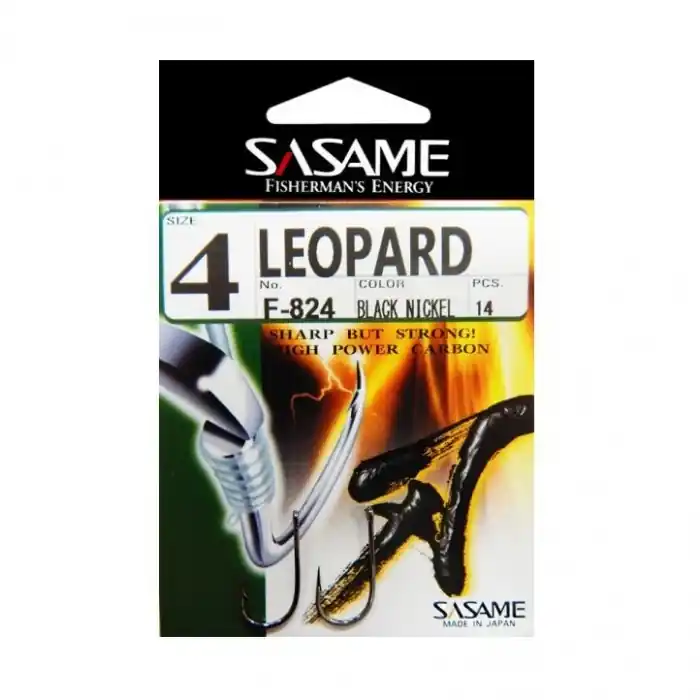 Háček Sasame Leopard Velikost 6 | Rychlá doprava