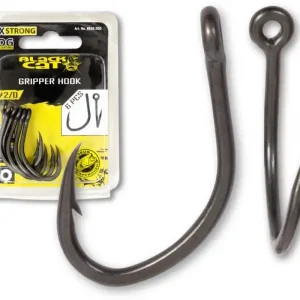 6ks - Háčky s Protihrotem Black Cat Gripper DG Coating Velikost 3/0 | Přímo z továrny