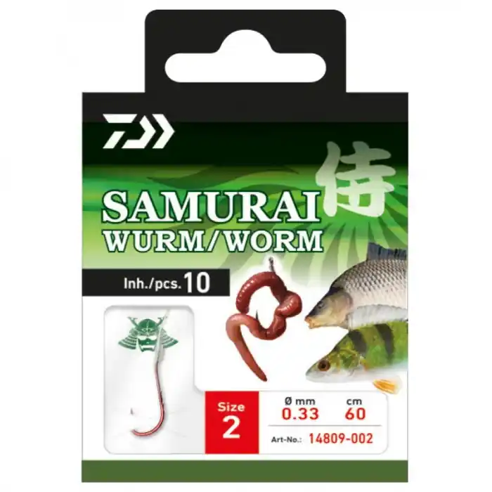 10ks - Háčky Daiwa Samurai Rousnice | Ušetřete
