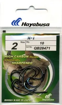 Háček Hayabusa Hooks Model M1 10ks Velikost 6 - Velmi žádaný produkt