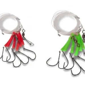 Premium | Mořský Návazec Aquantic Circle Hook Fluorozelená 6/0