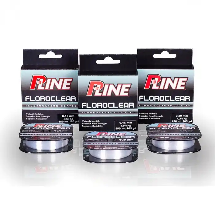 Nově přidáno - Vlasec P-Line Floroclear Clear 150m 0,13mm 2,78kg