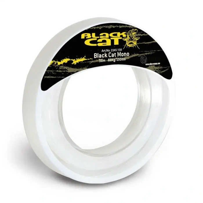 Objednat online - Vlasec Black Cat Mono Leader 50m 1,00mm 54kg